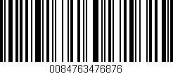 Código de barras (EAN, GTIN, SKU, ISBN): '0084763476876'
