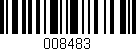 Código de barras (EAN, GTIN, SKU, ISBN): '008483'