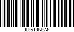 Código de barras (EAN, GTIN, SKU, ISBN): '008513REAN'