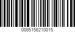 Código de barras (EAN, GTIN, SKU, ISBN): '0085156210015'