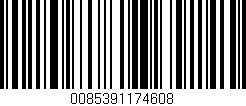 Código de barras (EAN, GTIN, SKU, ISBN): '0085391174608'