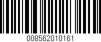 Código de barras (EAN, GTIN, SKU, ISBN): '008562010161'