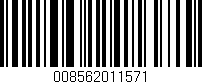 Código de barras (EAN, GTIN, SKU, ISBN): '008562011571'