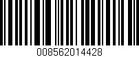 Código de barras (EAN, GTIN, SKU, ISBN): '008562014428'