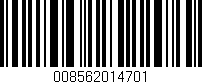 Código de barras (EAN, GTIN, SKU, ISBN): '008562014701'