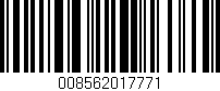 Código de barras (EAN, GTIN, SKU, ISBN): '008562017771'