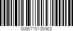 Código de barras (EAN, GTIN, SKU, ISBN): '0085715135063'