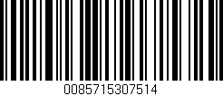 Código de barras (EAN, GTIN, SKU, ISBN): '0085715307514'