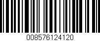 Código de barras (EAN, GTIN, SKU, ISBN): '008576124120'