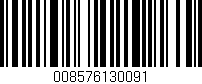 Código de barras (EAN, GTIN, SKU, ISBN): '008576130091'