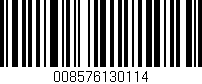 Código de barras (EAN, GTIN, SKU, ISBN): '008576130114'