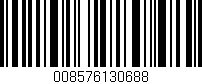 Código de barras (EAN, GTIN, SKU, ISBN): '008576130688'