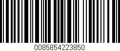 Código de barras (EAN, GTIN, SKU, ISBN): '0085854223850'