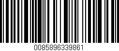 Código de barras (EAN, GTIN, SKU, ISBN): '0085896339861'