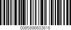 Código de barras (EAN, GTIN, SKU, ISBN): '0085896603818'