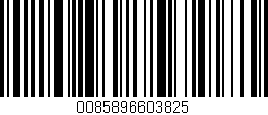Código de barras (EAN, GTIN, SKU, ISBN): '0085896603825'