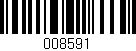 Código de barras (EAN, GTIN, SKU, ISBN): '008591'