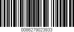 Código de barras (EAN, GTIN, SKU, ISBN): '0086279023933'