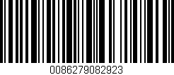 Código de barras (EAN, GTIN, SKU, ISBN): '0086279082923'