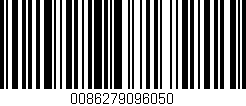 Código de barras (EAN, GTIN, SKU, ISBN): '0086279096050'