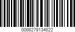 Código de barras (EAN, GTIN, SKU, ISBN): '0086279134622'