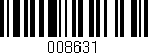 Código de barras (EAN, GTIN, SKU, ISBN): '008631'