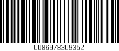 Código de barras (EAN, GTIN, SKU, ISBN): '0086978309352'