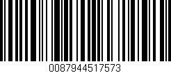 Código de barras (EAN, GTIN, SKU, ISBN): '0087944517573'