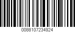 Código de barras (EAN, GTIN, SKU, ISBN): '0088107234924'