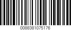 Código de barras (EAN, GTIN, SKU, ISBN): '0088381075176'