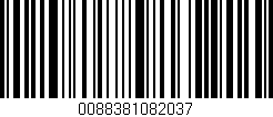 Código de barras (EAN, GTIN, SKU, ISBN): '0088381082037'