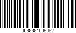 Código de barras (EAN, GTIN, SKU, ISBN): '0088381095082'