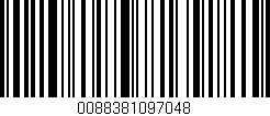Código de barras (EAN, GTIN, SKU, ISBN): '0088381097048'