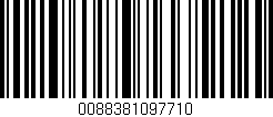 Código de barras (EAN, GTIN, SKU, ISBN): '0088381097710'