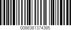 Código de barras (EAN, GTIN, SKU, ISBN): '0088381374385'