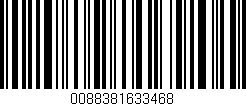 Código de barras (EAN, GTIN, SKU, ISBN): '0088381633468'