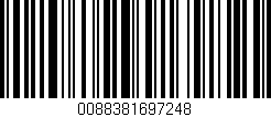 Código de barras (EAN, GTIN, SKU, ISBN): '0088381697248'