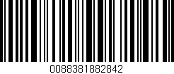 Código de barras (EAN, GTIN, SKU, ISBN): '0088381882842'