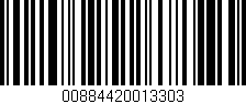 Código de barras (EAN, GTIN, SKU, ISBN): '00884420013303'