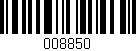 Código de barras (EAN, GTIN, SKU, ISBN): '008850'