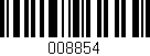 Código de barras (EAN, GTIN, SKU, ISBN): '008854'