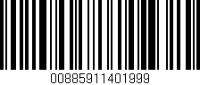 Código de barras (EAN, GTIN, SKU, ISBN): '00885911401999'