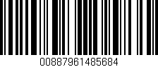 Código de barras (EAN, GTIN, SKU, ISBN): '00887961485684'