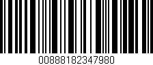 Código de barras (EAN, GTIN, SKU, ISBN): '00888182347980'