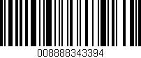 Código de barras (EAN, GTIN, SKU, ISBN): '008888343394'