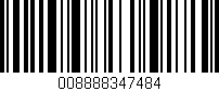 Código de barras (EAN, GTIN, SKU, ISBN): '008888347484'