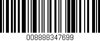 Código de barras (EAN, GTIN, SKU, ISBN): '008888347699'
