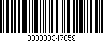 Código de barras (EAN, GTIN, SKU, ISBN): '008888347859'