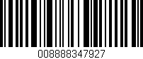 Código de barras (EAN, GTIN, SKU, ISBN): '008888347927'