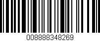 Código de barras (EAN, GTIN, SKU, ISBN): '008888348269'